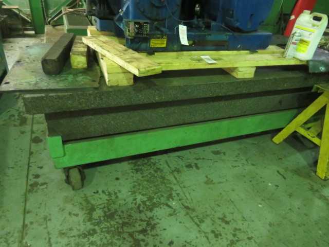 Granite Surface Plate 12" x 36" x 96" Black - MISCELLANEOUS
