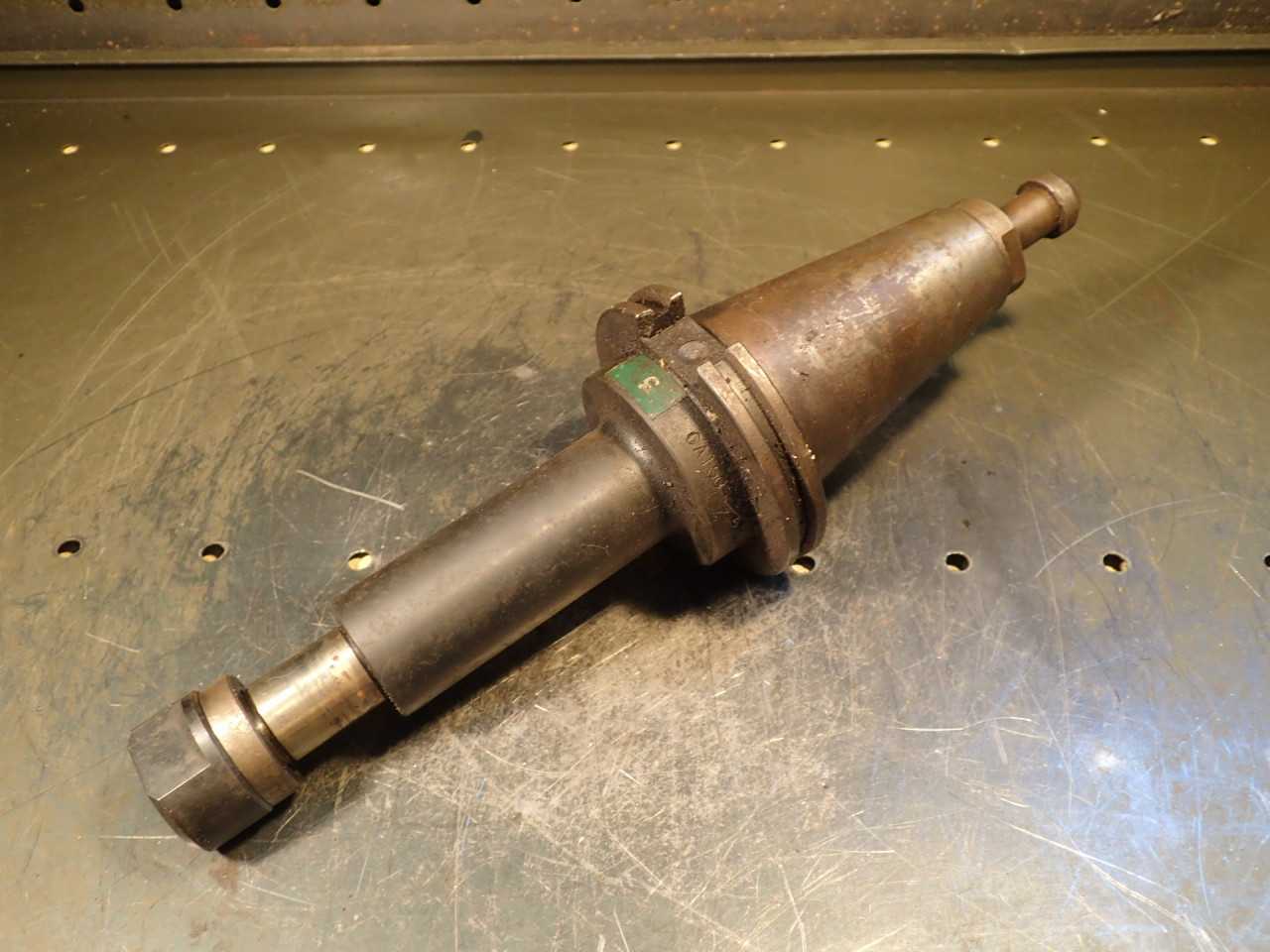 Nikken CAT50-SCA25 1" Dia 1-1/4" Long Horizontal Mill Arbor: CAT-50 Taper Shank - MACHINING ACCESSORIES & TOOLING