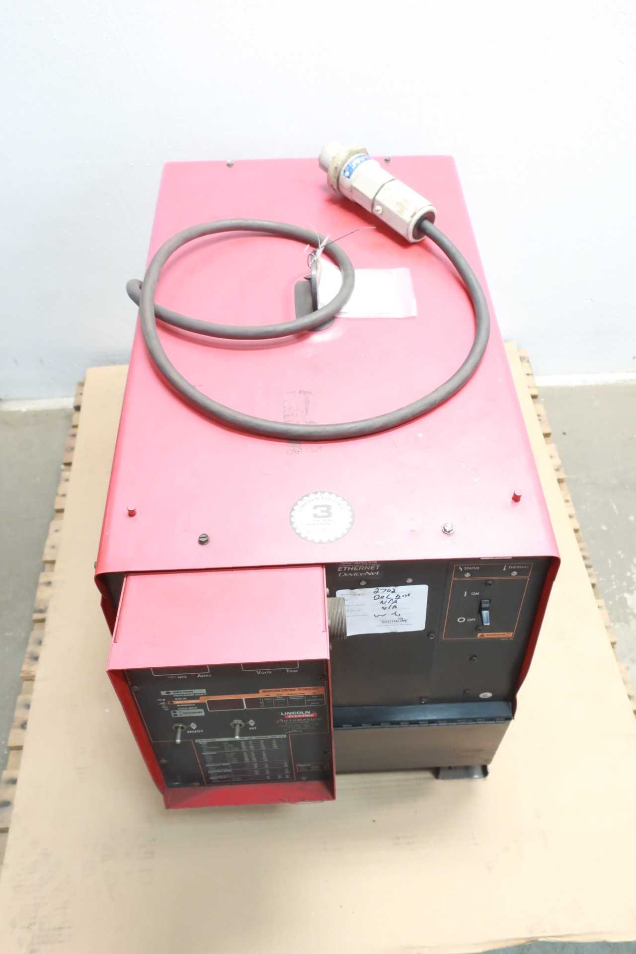 LINCOLN ELECTRIC POWER WAVE 455MSTT 3PH 208230460575VAC MIG WELDER - WELDING EQUIPMENT