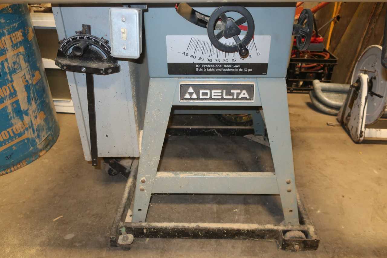 DELTA 36-650 TABLE SAW - ELECTRIC POWER TOOLS