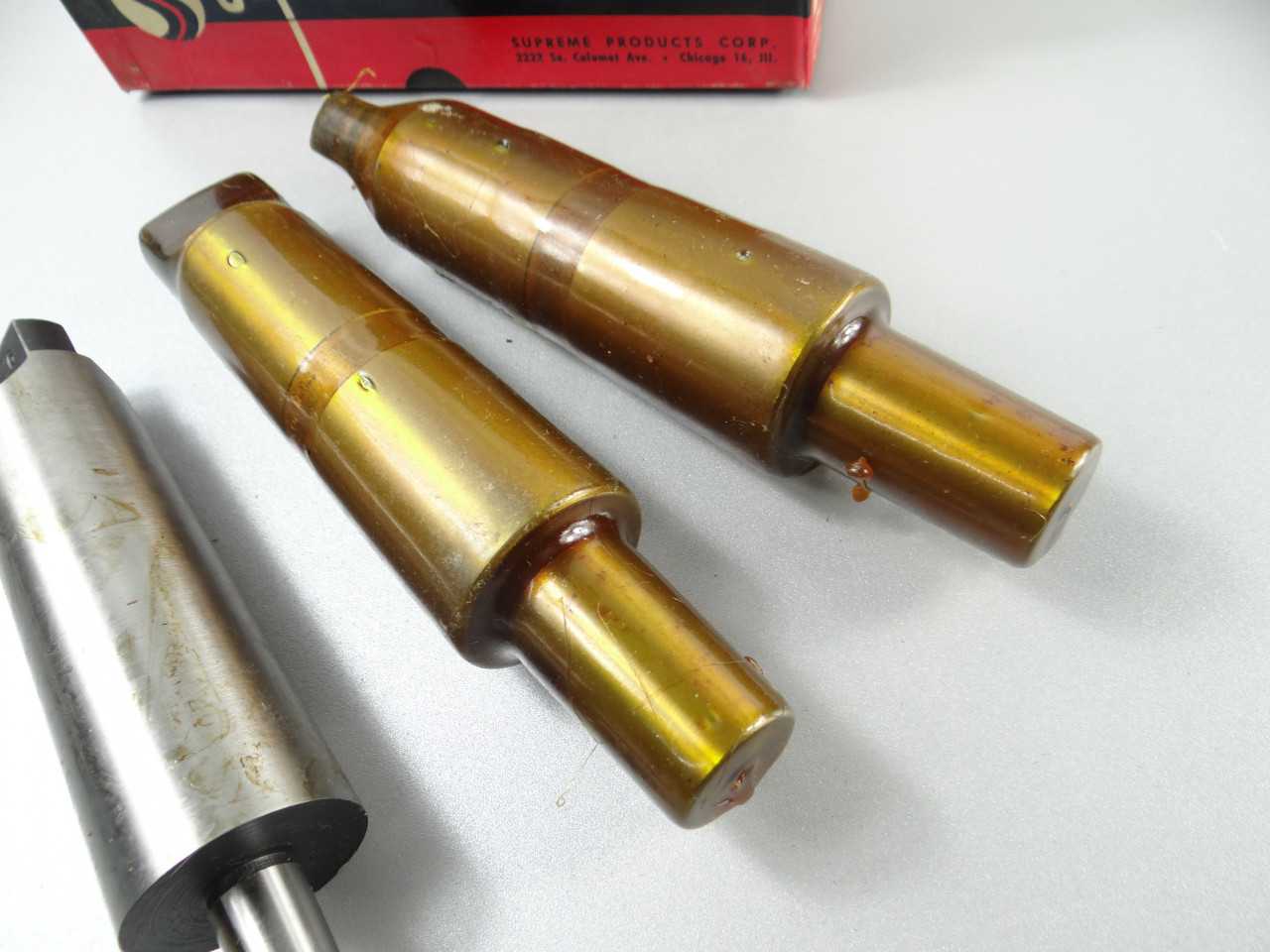 New Lot of 3 Drill Chuck Arbors Supreme 5MT-4JT 5MT-6JT - HOLEMAKING TOOLS