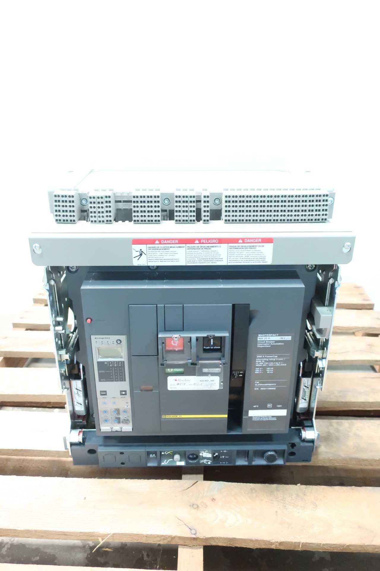 Schneider WL3FER44A9DPMMXPCX Masterpact Nw 08 H Circuit Breaker 2000A - CIRCUIT BREAKERS Schneider WL3FER44A9DPMMXPCX Masterpact Nw 08 H Circuit Breaker 2000A - CIRCUIT BREAKERS