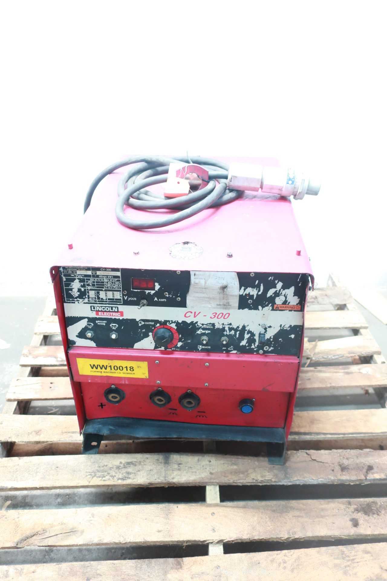 LINCOLN ELECTRIC CV-300 IDEALARC 3PH 230/460/575V-AC MIG WELDER - WELDING EQUIPMENT LINCOLN ELECTRIC CV-300 IDEALARC 3PH 230/460/575V-AC MIG WELDER - WELDING EQUIPMENT