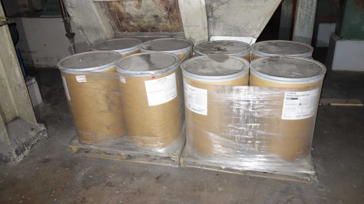 12 PALLETS OF ASSORTED SIEMENS INERT RESIN BARREL - MISCELLANEOUS