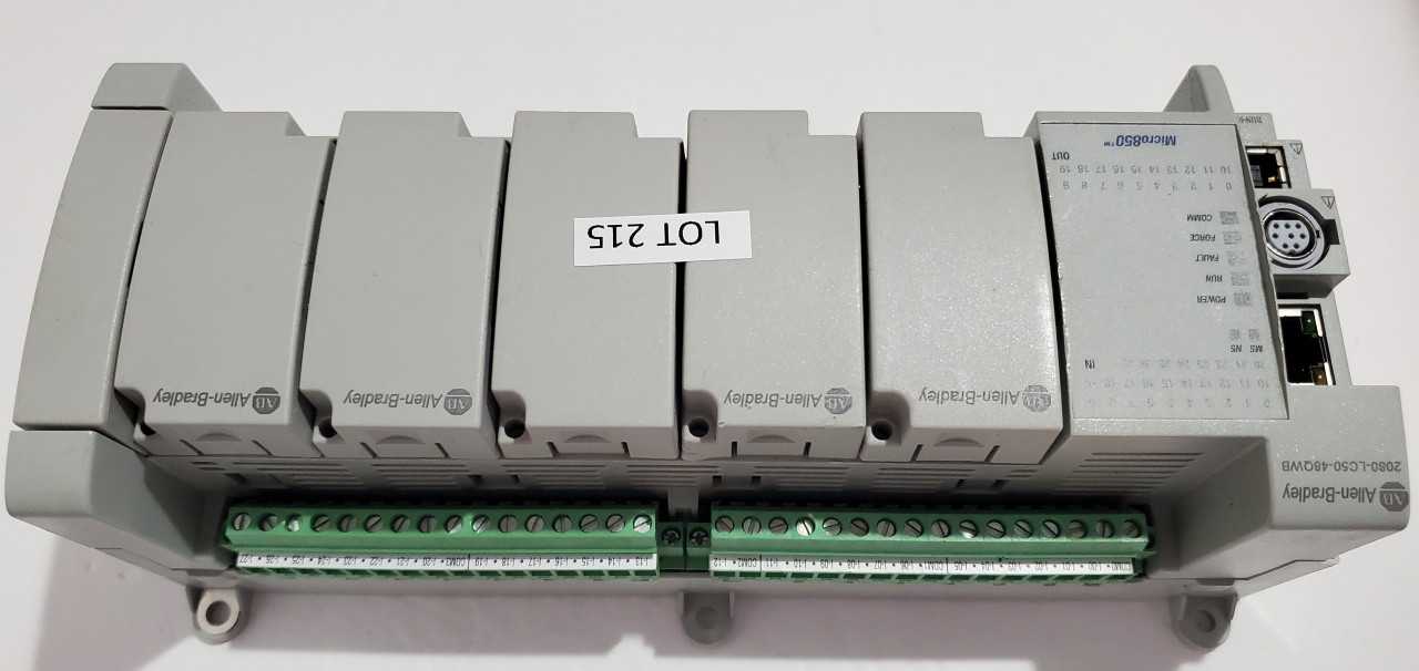 Allen Bradley Micro 850 2080-LC50-48QWB PLC - AUTOMATION & CONTROLS