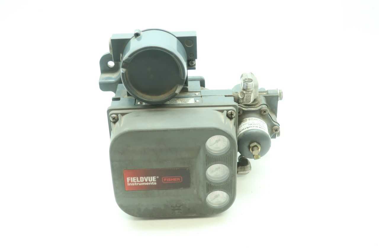 FISHER DVC6010 FIELDVUE 4-20MA 30V-DC ELECTRO-PNEUMATIC VALVE POSITIONER - VALVES