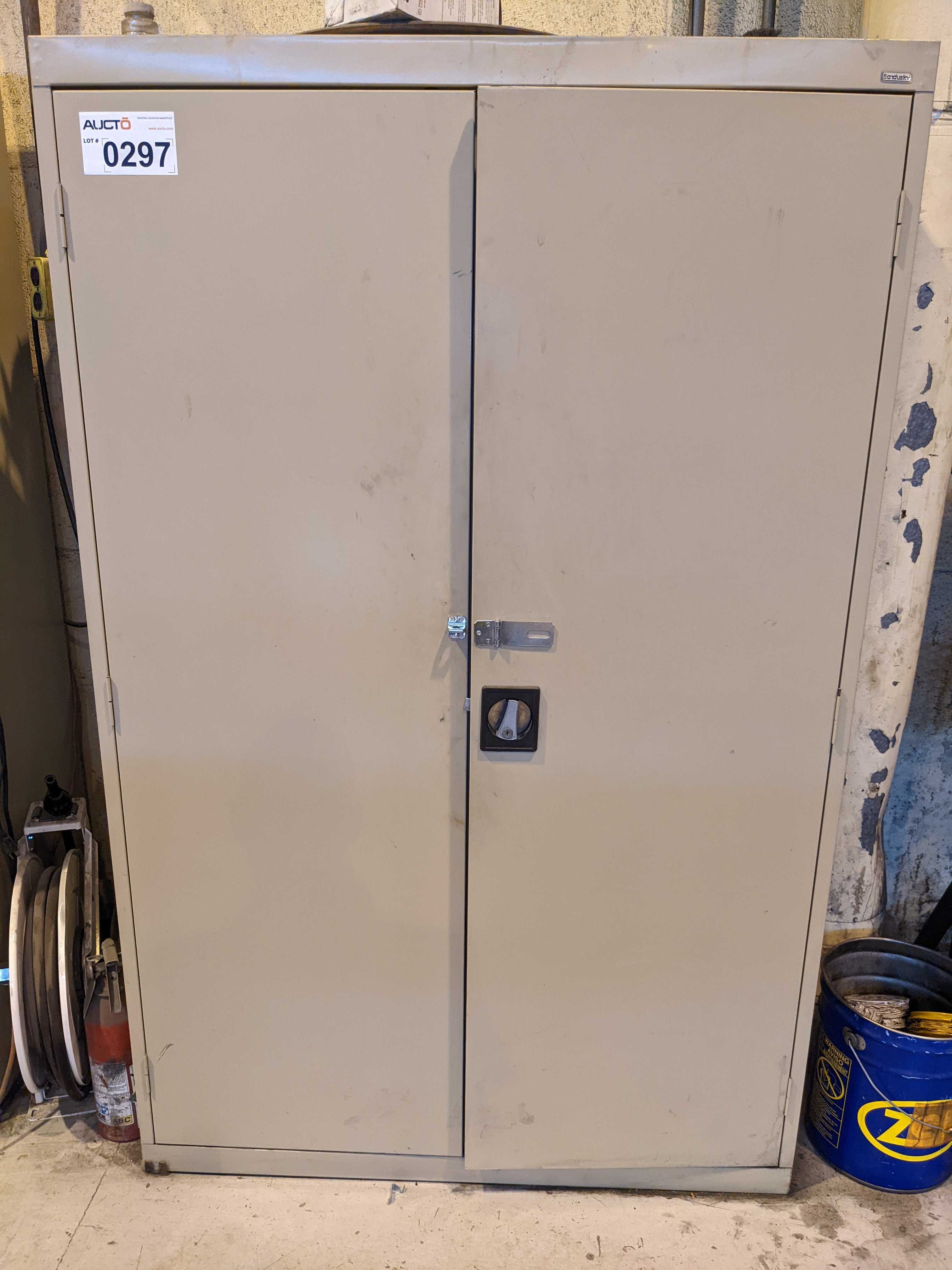 CABINET AND CONTENTS - INDUSTRIAL PARTS CABINET AND CONTENTS - INDUSTRIAL PARTS