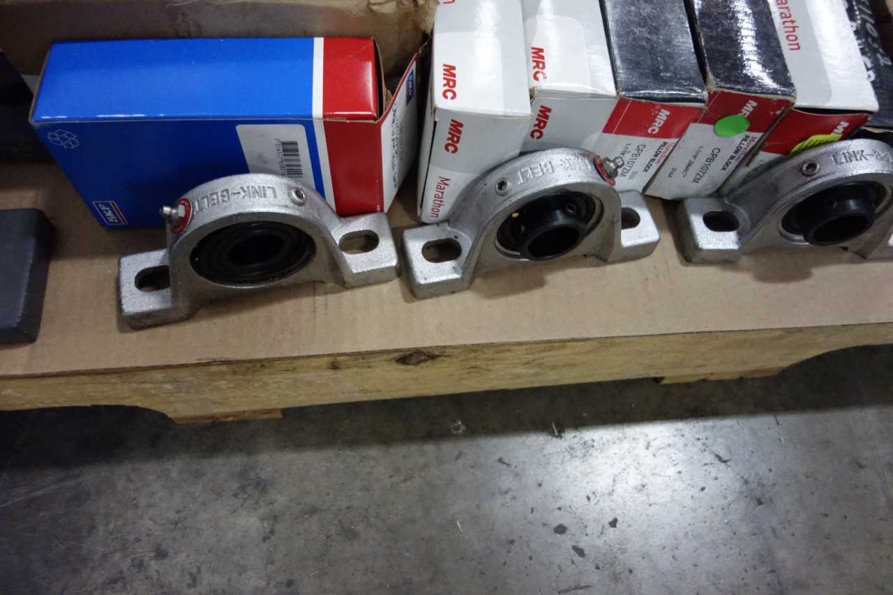 LOT OF ASSORTED PILLOW BLOCK BEARINGS - BEARINGS