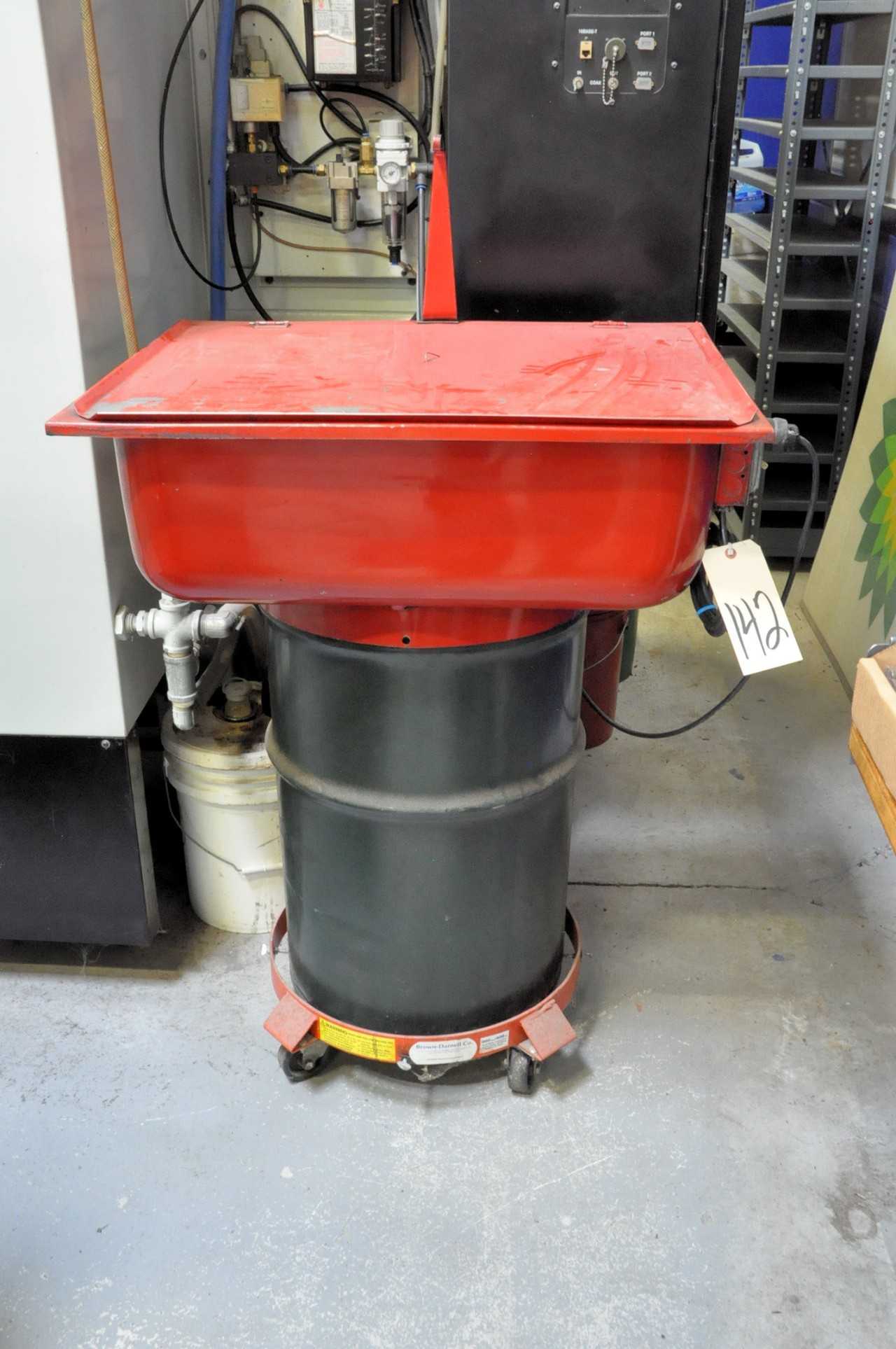 Carolina Model CPW30, 30-Gallon Drum Mounted Parts Washer, S/n N/a - PROCESS EQUIPMENT