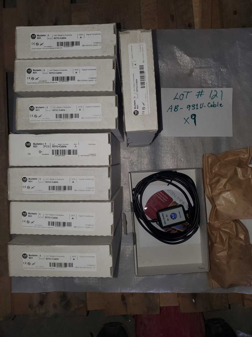 AB - 931U-Cable QTY. 9 - ELECTRICAL COMPONENTS AB - 931U-Cable QTY. 9 - ELECTRICAL COMPONENTS
