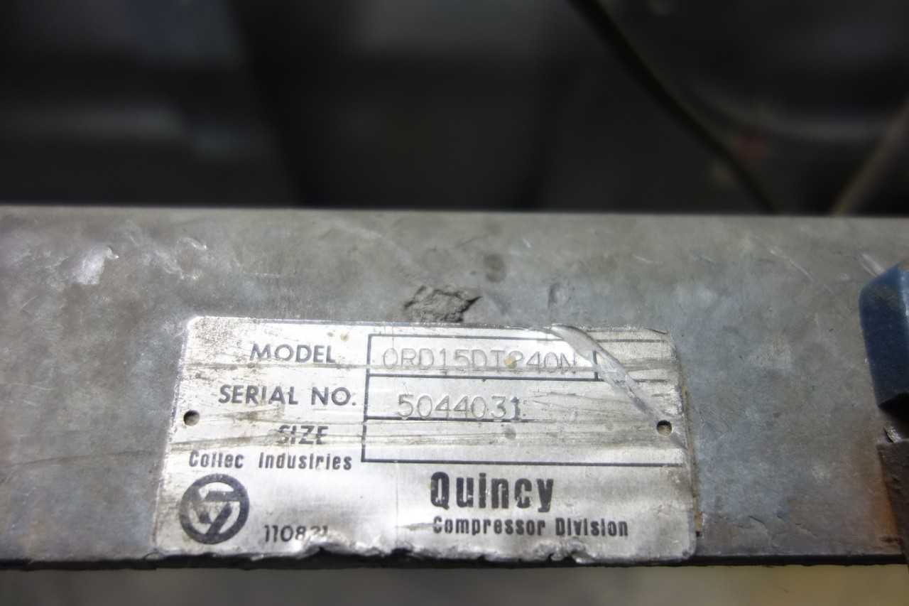 QUINCY INDUSTRIAL AIR COMPRESSOR - AIR COMPRESSORS