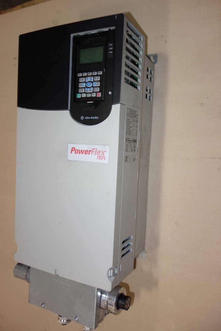 ALLEN BRADLEY 20F11ND077AA0NNNNN 60HP POWERFLEX 753 VFD DRIVE - MOTOR DRIVES