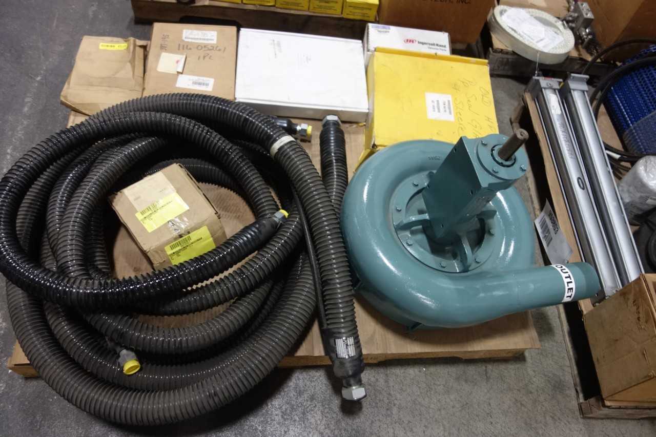 4 PALLETS OF ASSORTED MISCELLANEOUS - ELECTRICAL COMPONENTS