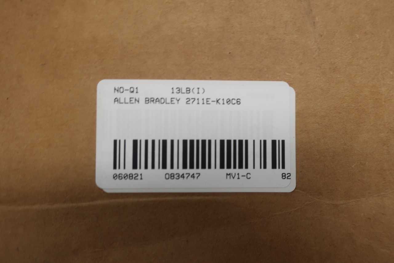 ALLEN BRADLEY 2711E-K10C6 SER D OPERATOR INTERFACE PANEL - AUTOMATION & CONTROLS