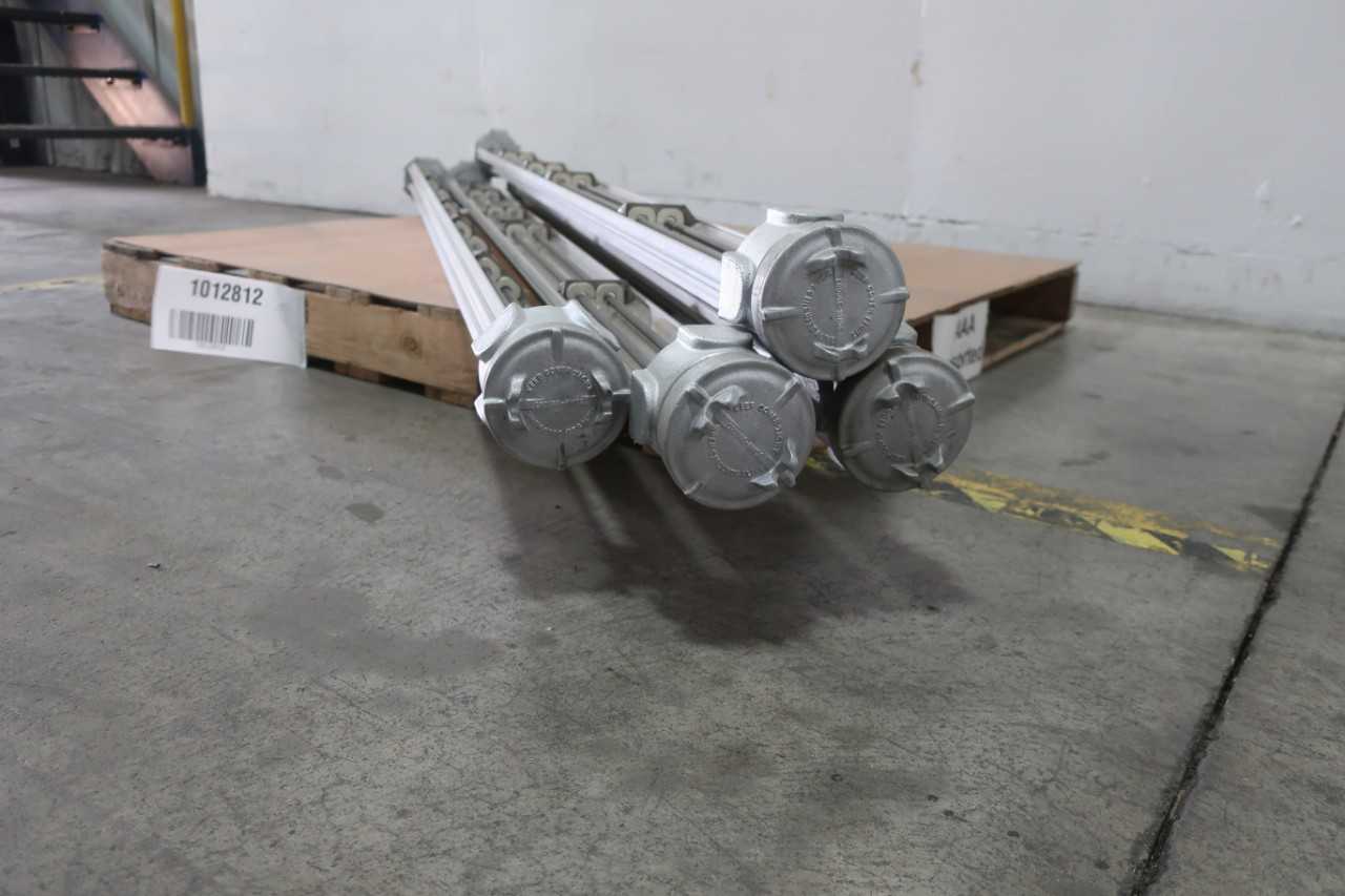 LOT OF 4 CHROMALOX URAD-76LT ELECTRIC HEATERS - HVAC EQUIPMENT