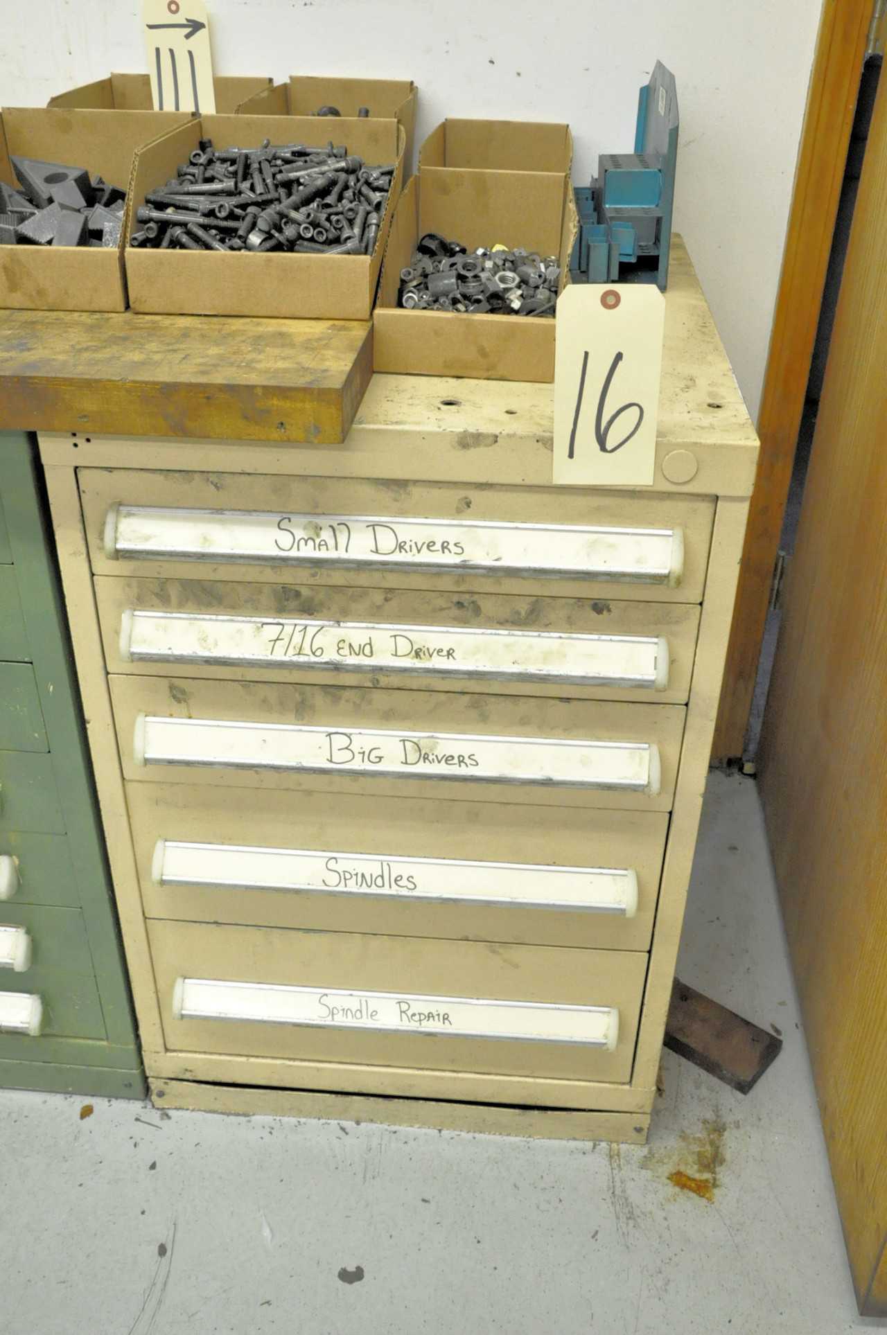 STANLEY VIDMAR STYLE 5-Drawer Tooling Cabinet - TOOL STORAGE