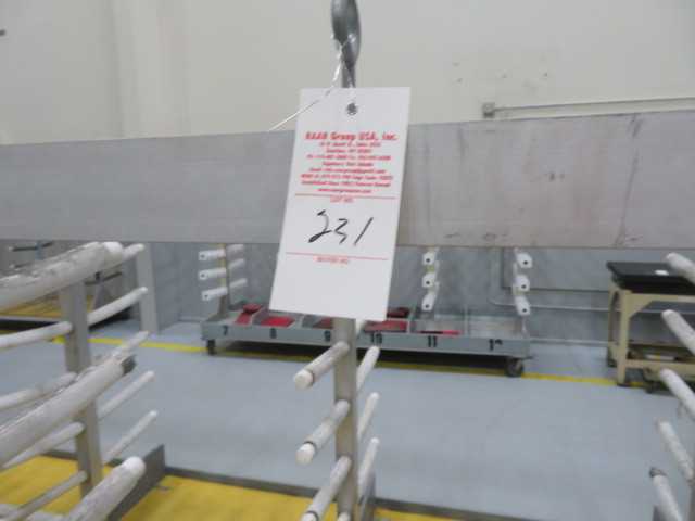 Aluminum Parts Storage Rack on Wheels - MISCELLANEOUS