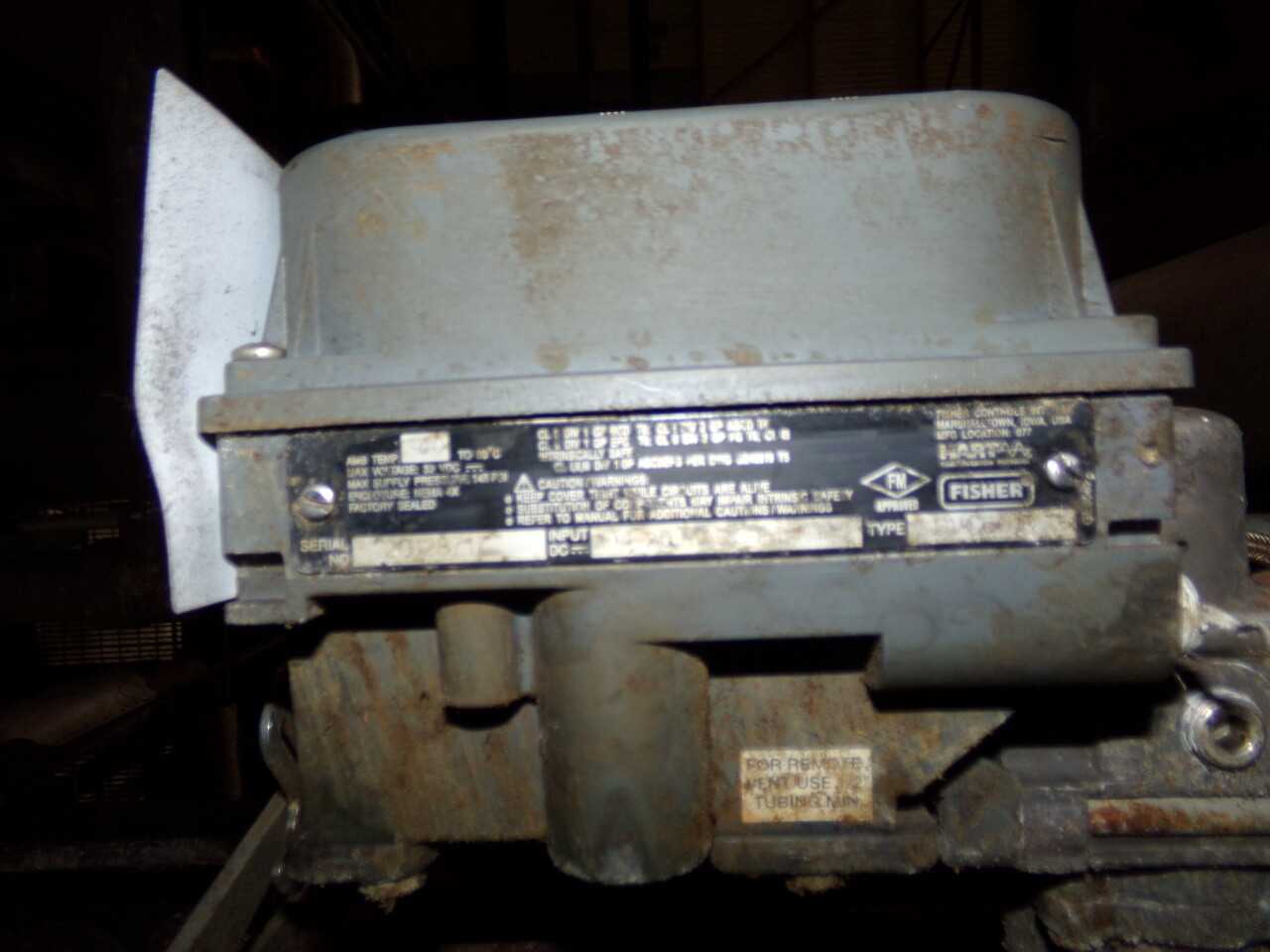 FISHER CONTROLS DVC6010 FIELDVUE POSITIONER - CONTROL VALVE