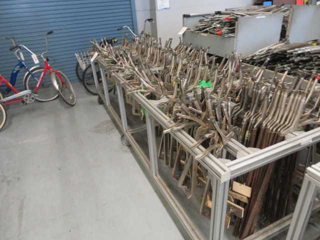 Cart full of Vice Grip Clamps - MISCELLANEOUS
