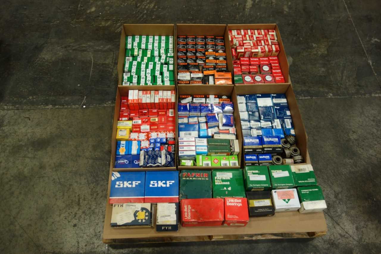 PALLET OF ASSORTED BEARINGS - BEARINGS