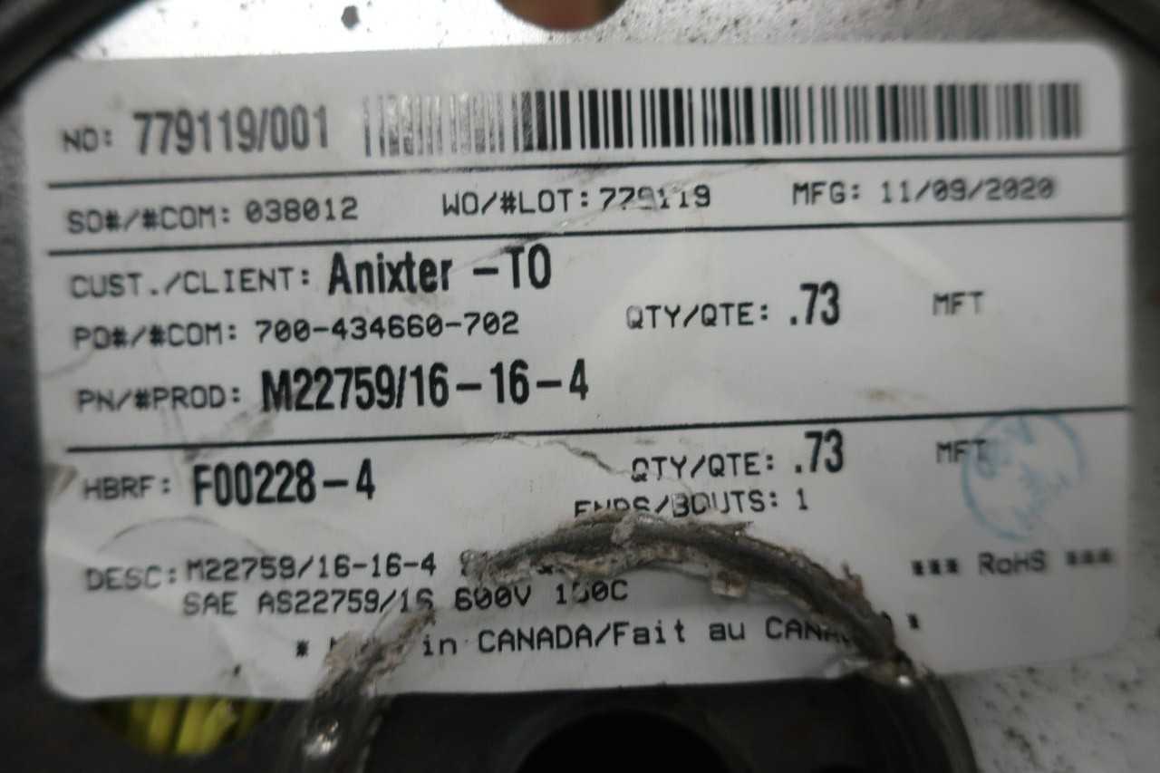 PALLET OF ASSORTED INSULATED WIRE - ELECTRICAL COMPONENTS