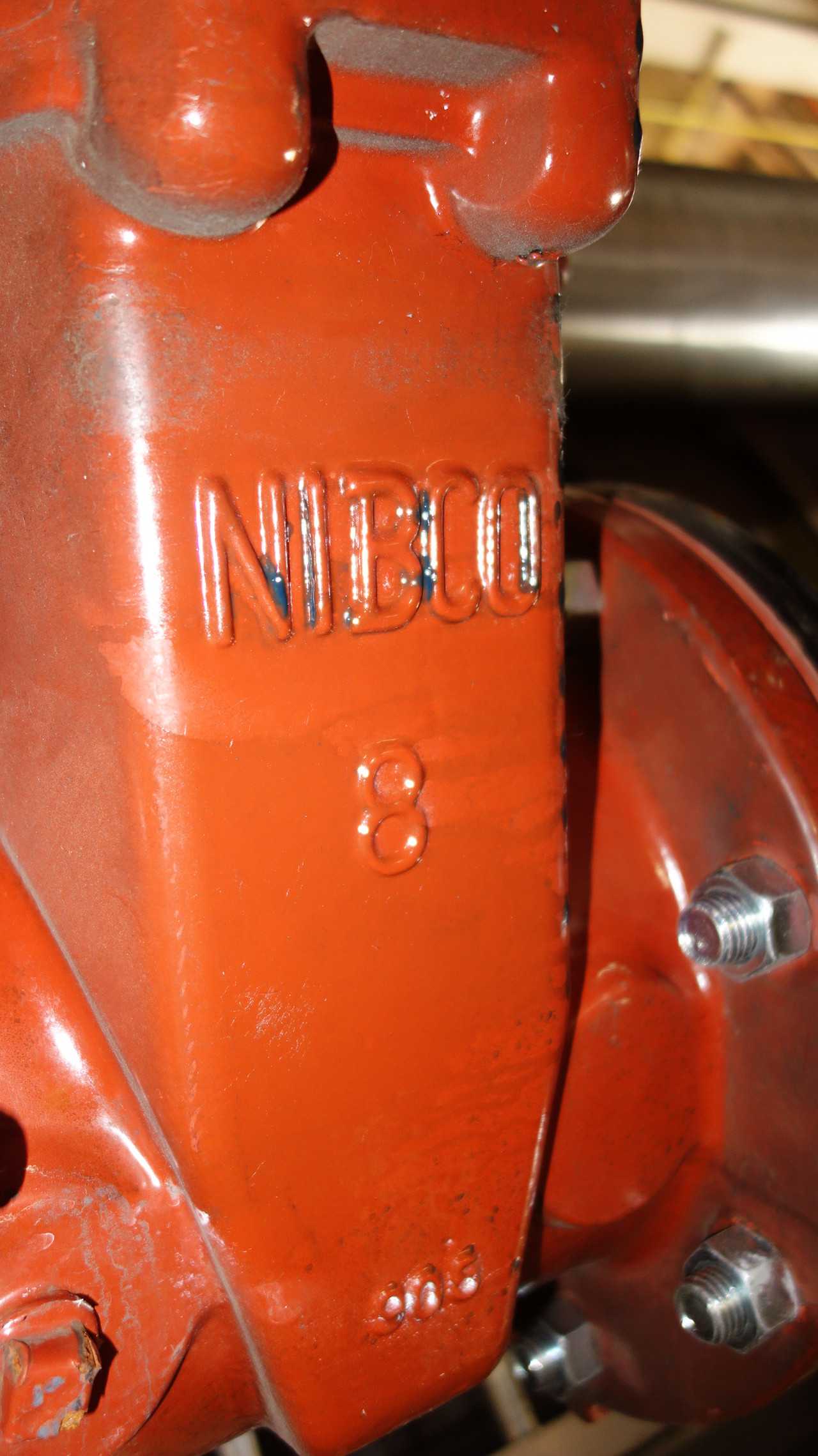 LOT OF 2 NIBCO WEDGE GATE FIRE VALVES 8IN - VALVES