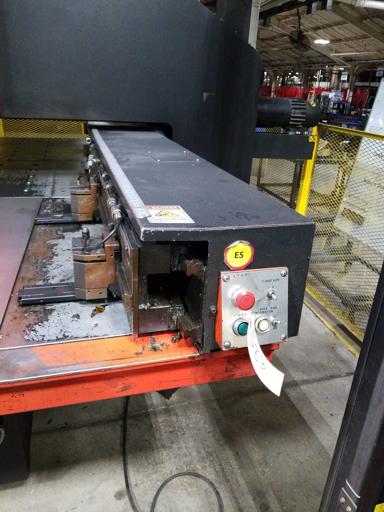 Amada PEGA-357 305072 CNC Turret Punch Press with AMADA-FANUC-P Controller( need part to repair multi station tool) - PUNCHING MACHINES