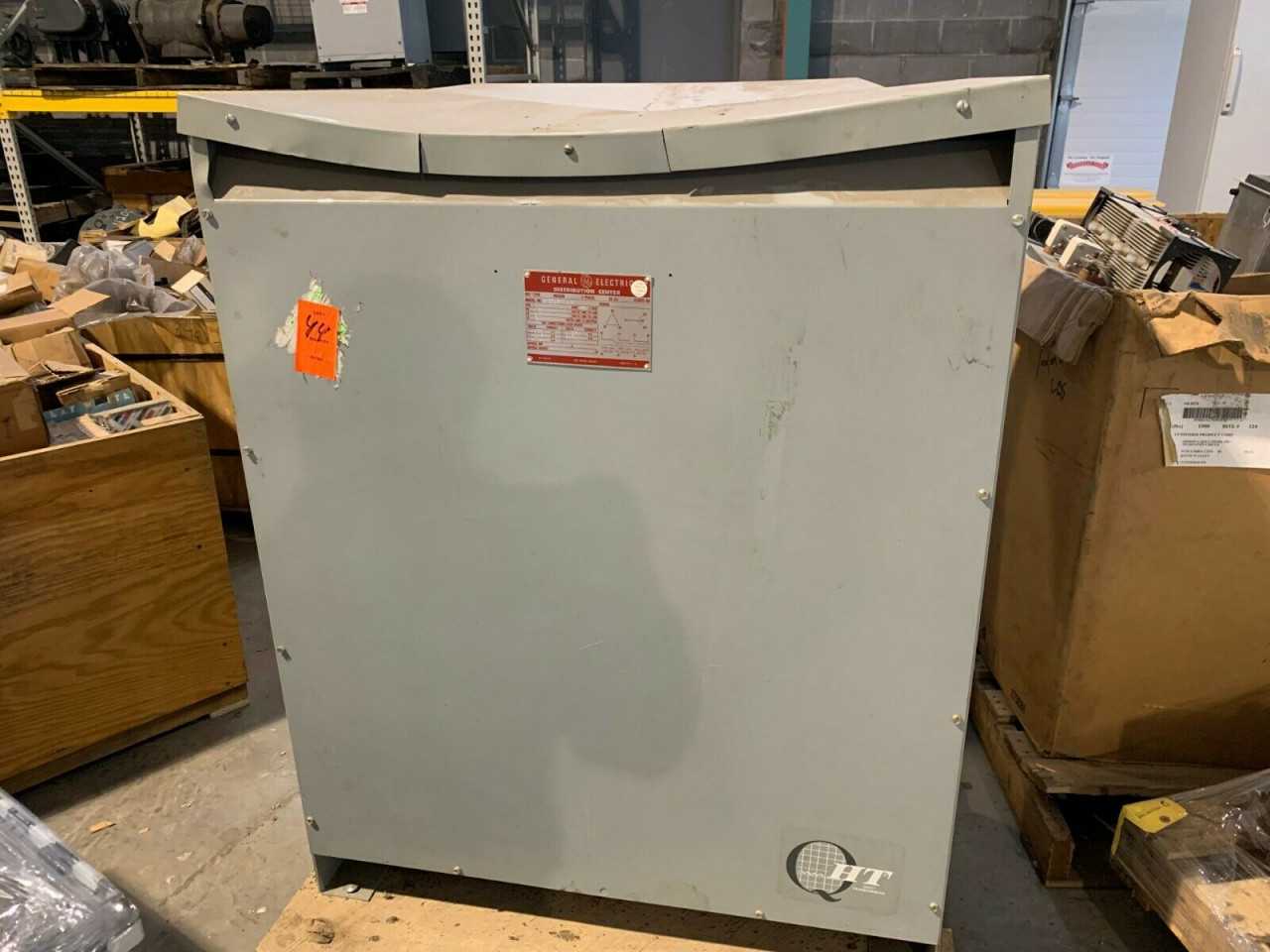 USED GENERAL ELECTRIC DISTRIBUTION CENTER 30KVA TRANSFORMER 9T25B5831G4 - CONTROL TRANSFORMERS