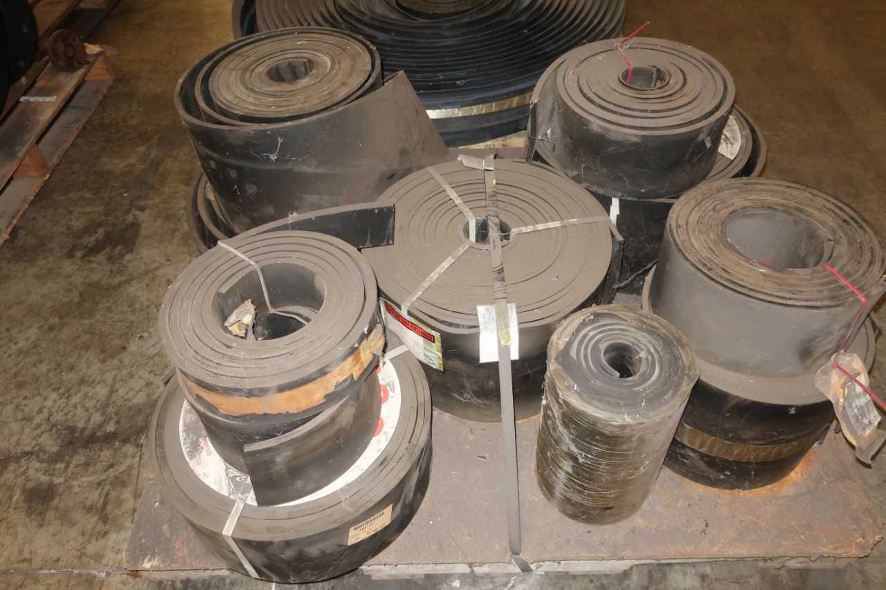 2 PALLETS OF ASSORTED CONVEYOR BELTS - MISCELLANEOUS
