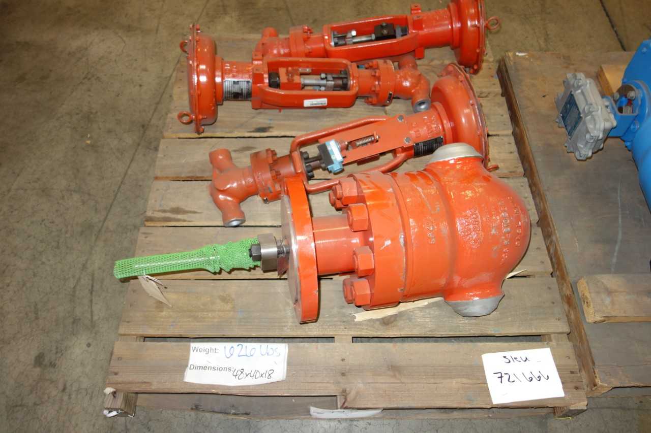 2 PALLETS OF ASSORTED VALVES- VULCAN, NELES-JAMESBURY - VALVES
