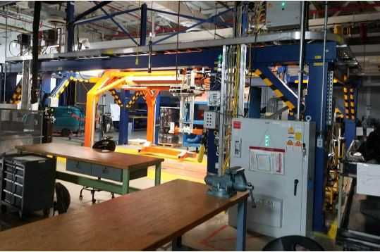 Overhead Conveyor Co. Above Ground Clam Shell #2 - Marriage Lift System (in ground lift not included) - CONVEYORS