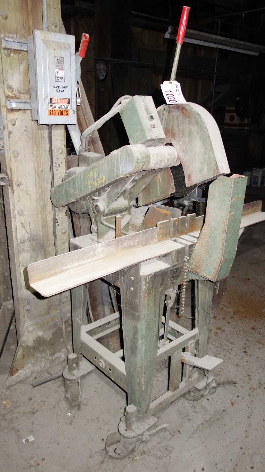TOLEDO-BEAVER NO 14 SPEED CUT CHOP SAW - METAL SAWS