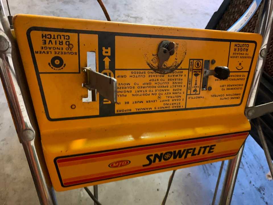 MTD Snowflight Snow Blower - BLOWER FAN