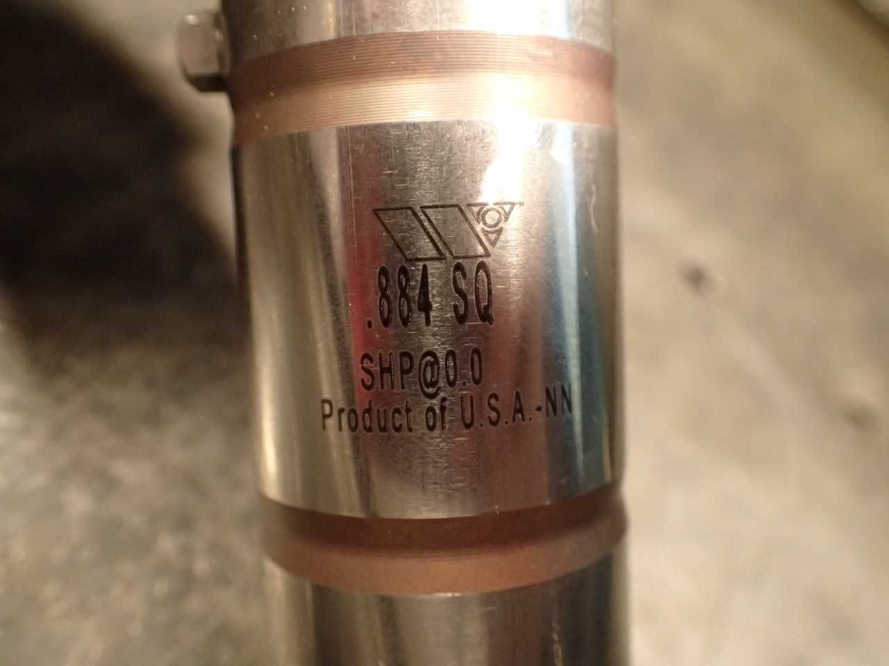 Wilson Tool Slug Hugger II .884" Square Punch & Die Set +.024" 1-7/8" OD Die USA - MACHINING ACCESSORIES & TOOLING