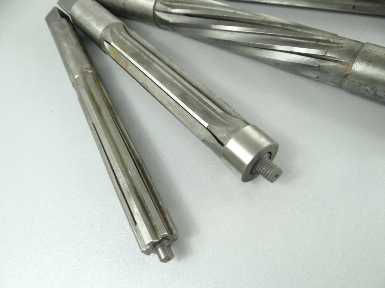 Lot of 4 Assorted Hand Expansion Reamers - MACHINING ACCESSORIES & TOOLING