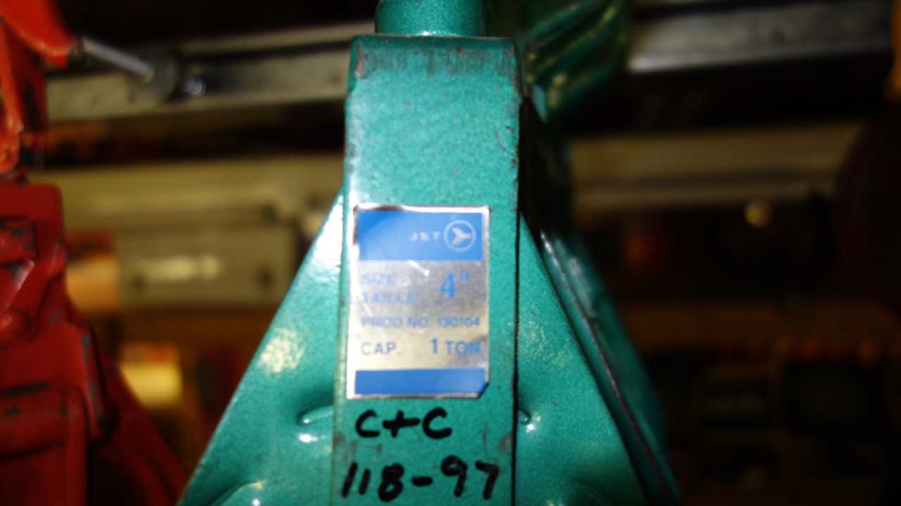 LOT OF 6 JET 130104 1 TON 4 IN CABLE PULLEY - LIFTING EQUIPMENT