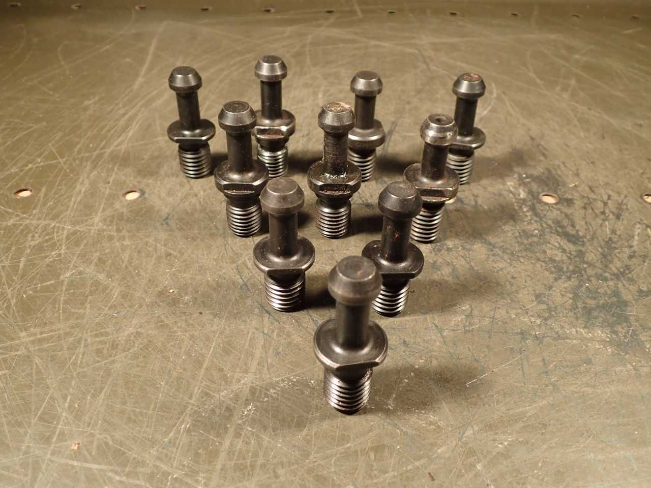 10 Pcs CT-40 Retention Knob Pull Studs: BT C40-9000 RB4E-0003 366-072 PS-572X90 - MACHINING EQUIPMENT