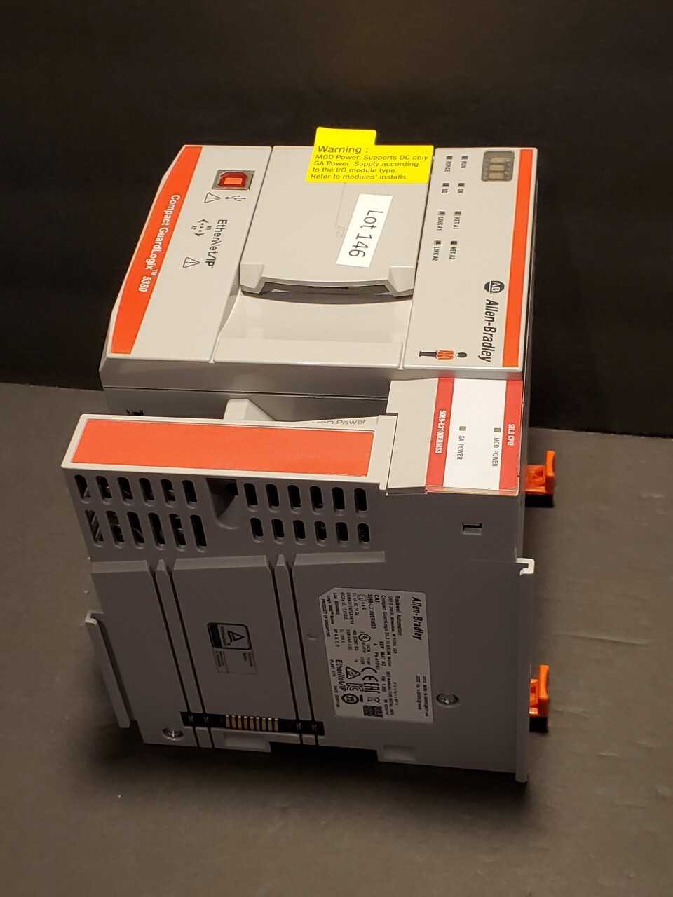 Allen Bradley CompactLogix 5069-L3100ERMS3 - AUTOMATION & CONTROLS