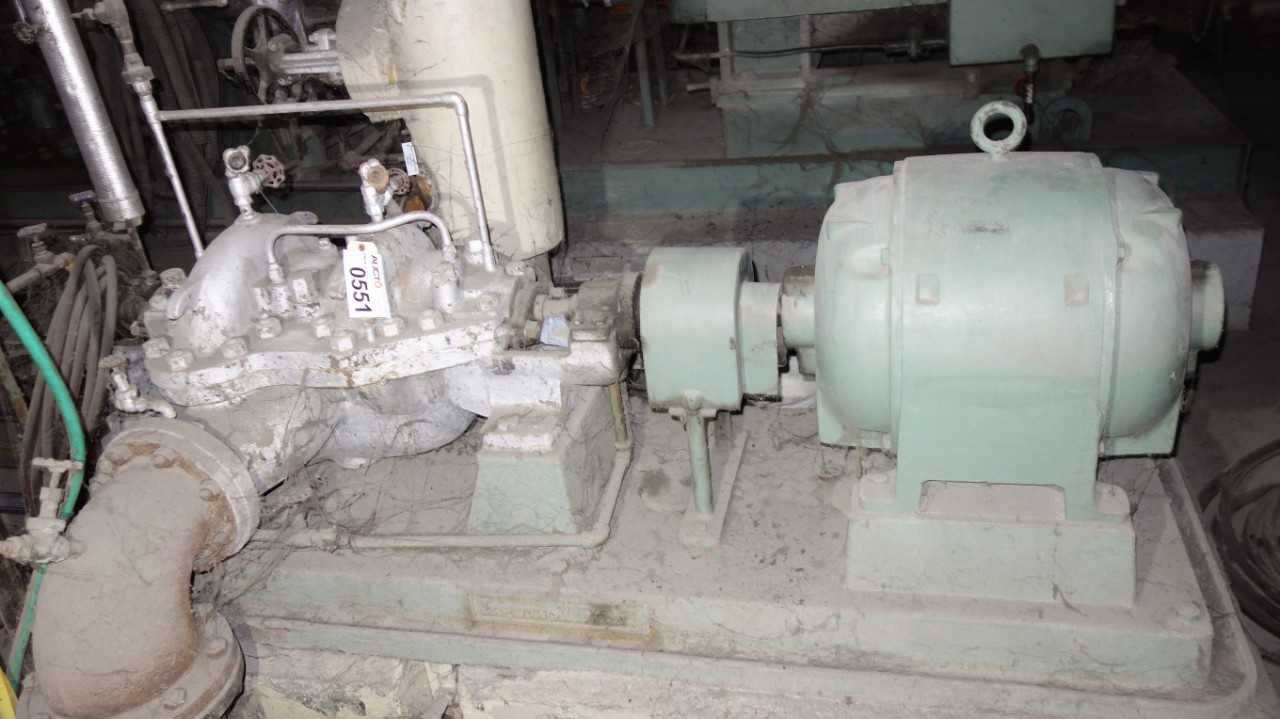 INGERSOLL RAND 4GTS 400GPM 25HP 220/440V-AC BOILER FEED PUMP MOTOR - PUMPS