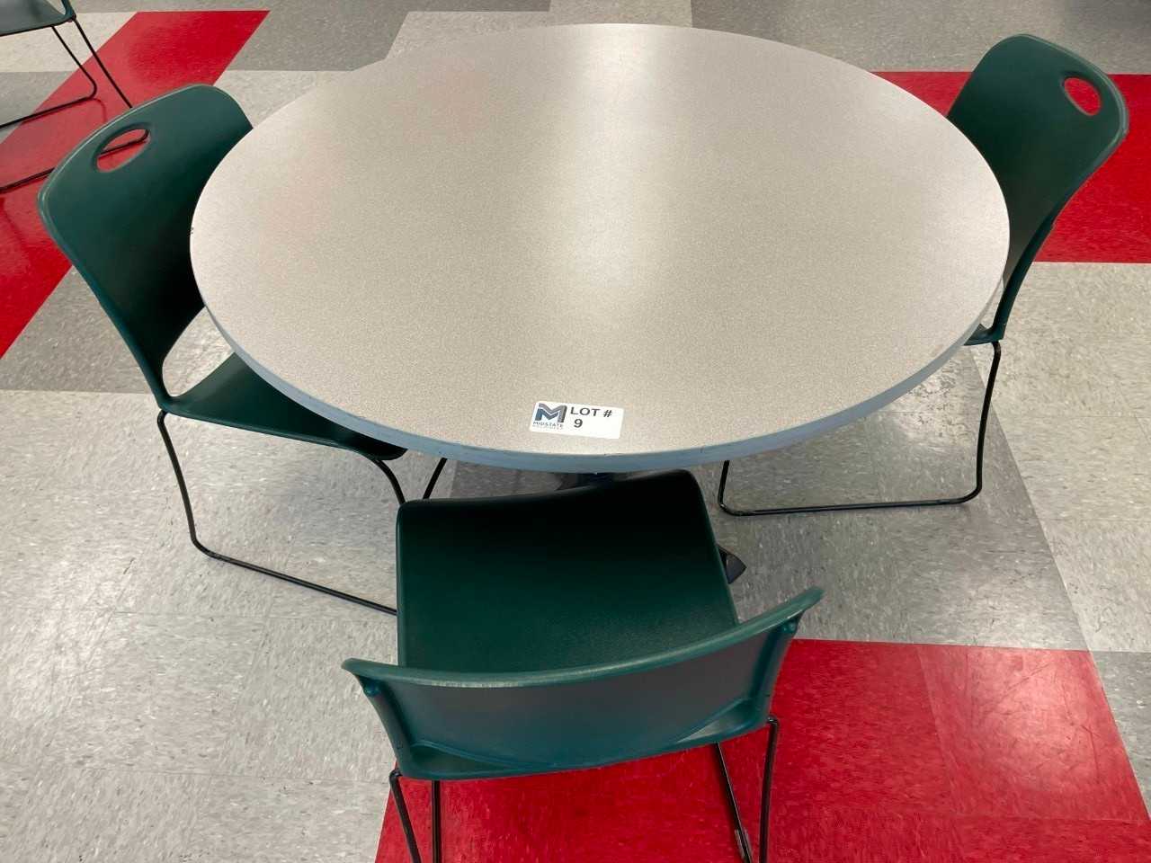 Round Table w/ 3 Chairs - PLANT & FACILITY EQUIPMENT