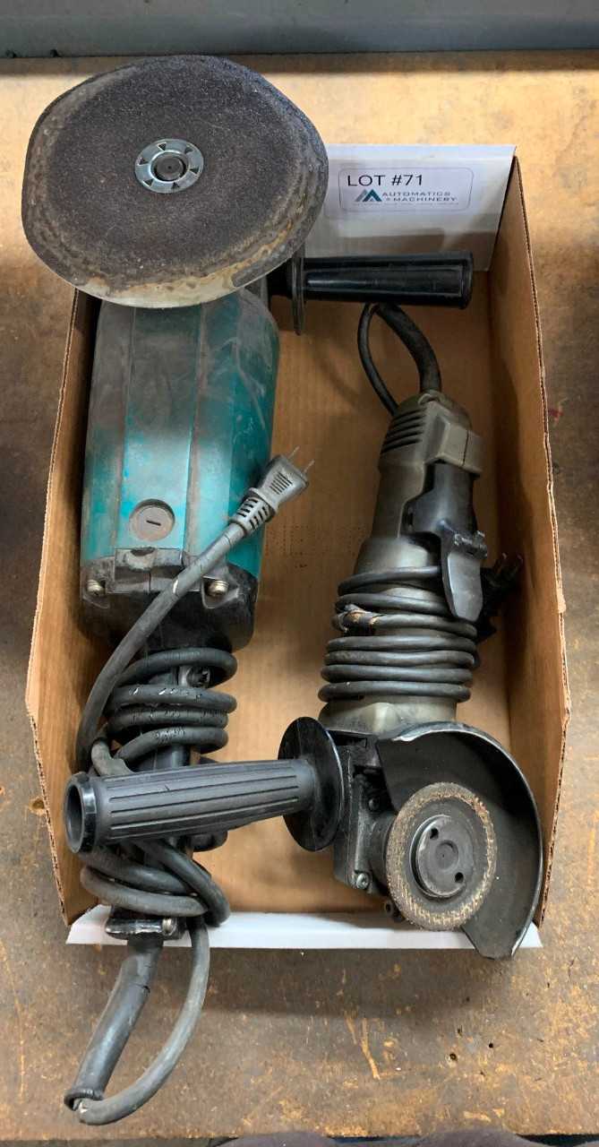 Pair of Disc Grinders - GRINDING MACHINES