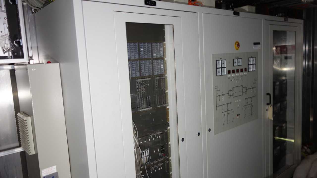3X SECTIONS OF ABB OVERCURRENT PROTECTION CABINET - AUTOMATION & CONTROLS