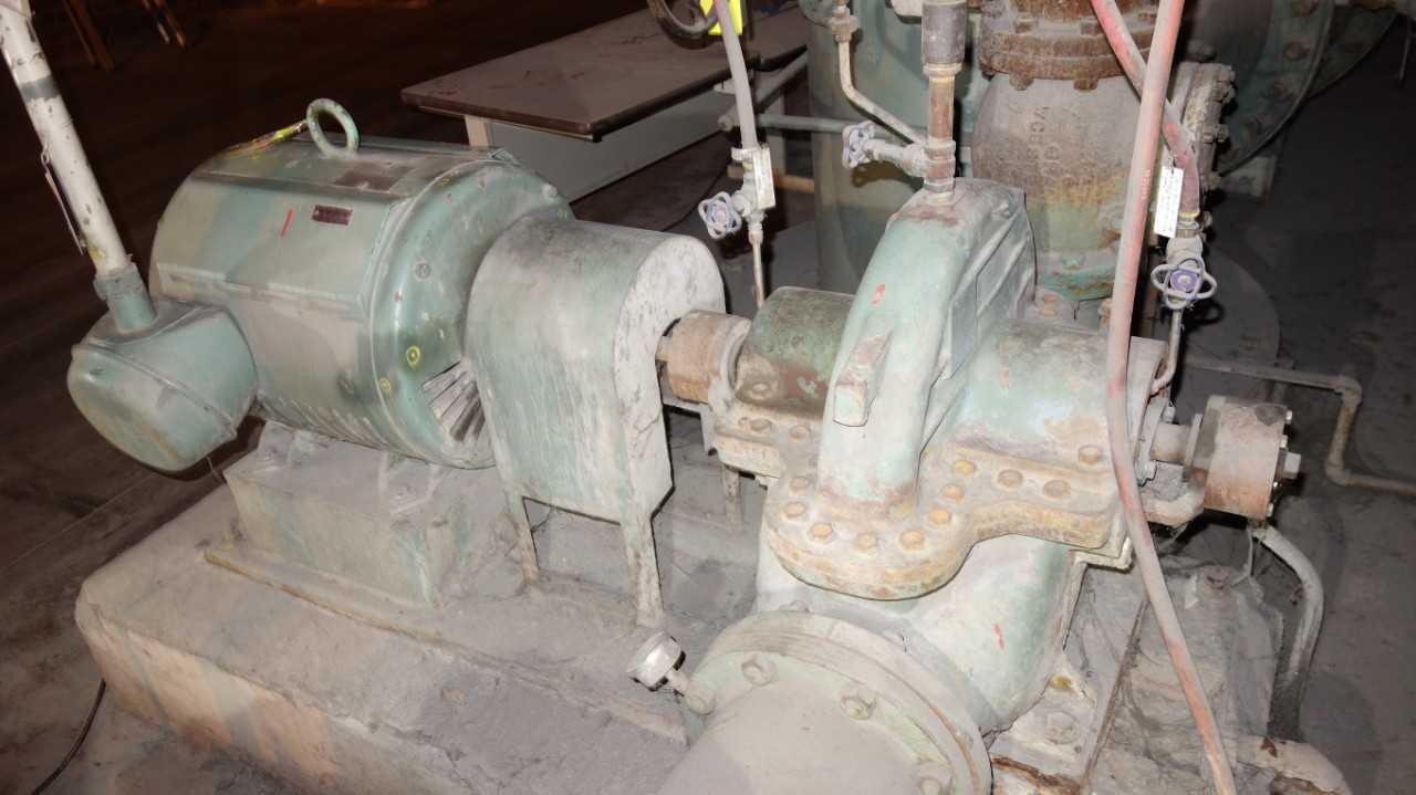 ALLIS CHALMERS 4X6X17 SPLIT CASE CENTRIFUGAL PUMP MOTOR - CENTRIFUGAL PUMP