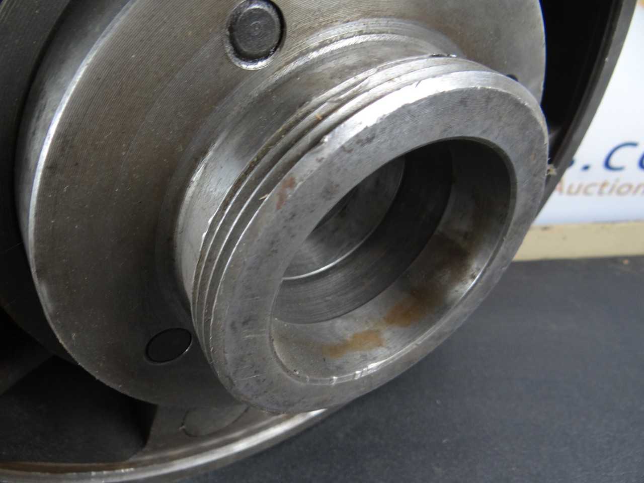 BISON TWELVE AND HALF INCH 4 JAW LATHE CHUCK L0 MOUNT - HOLEMAKING TOOLS