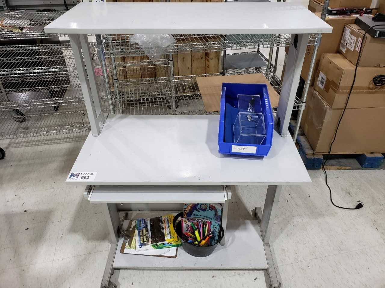 Rolling Computer Desk - MISCELLANEOUS Rolling Computer Desk - MISCELLANEOUS
