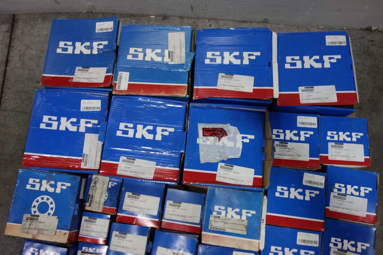 LOT OF ASSORTED SKF BEARING ADAPTER SLEEVES - BEARINGS