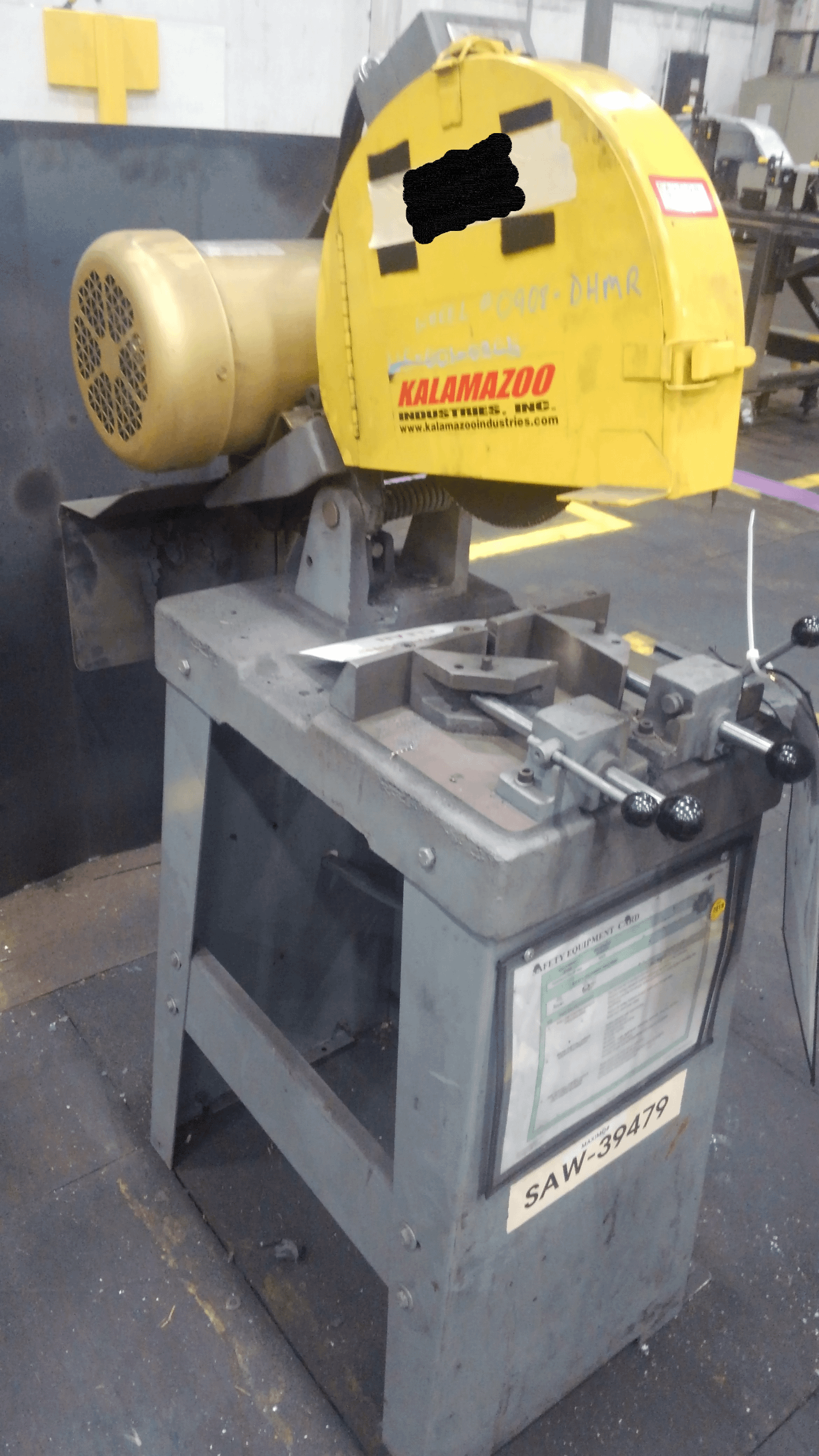 Kalamazoo Chop Saw - METAL SAWS Kalamazoo Chop Saw - METAL SAWS