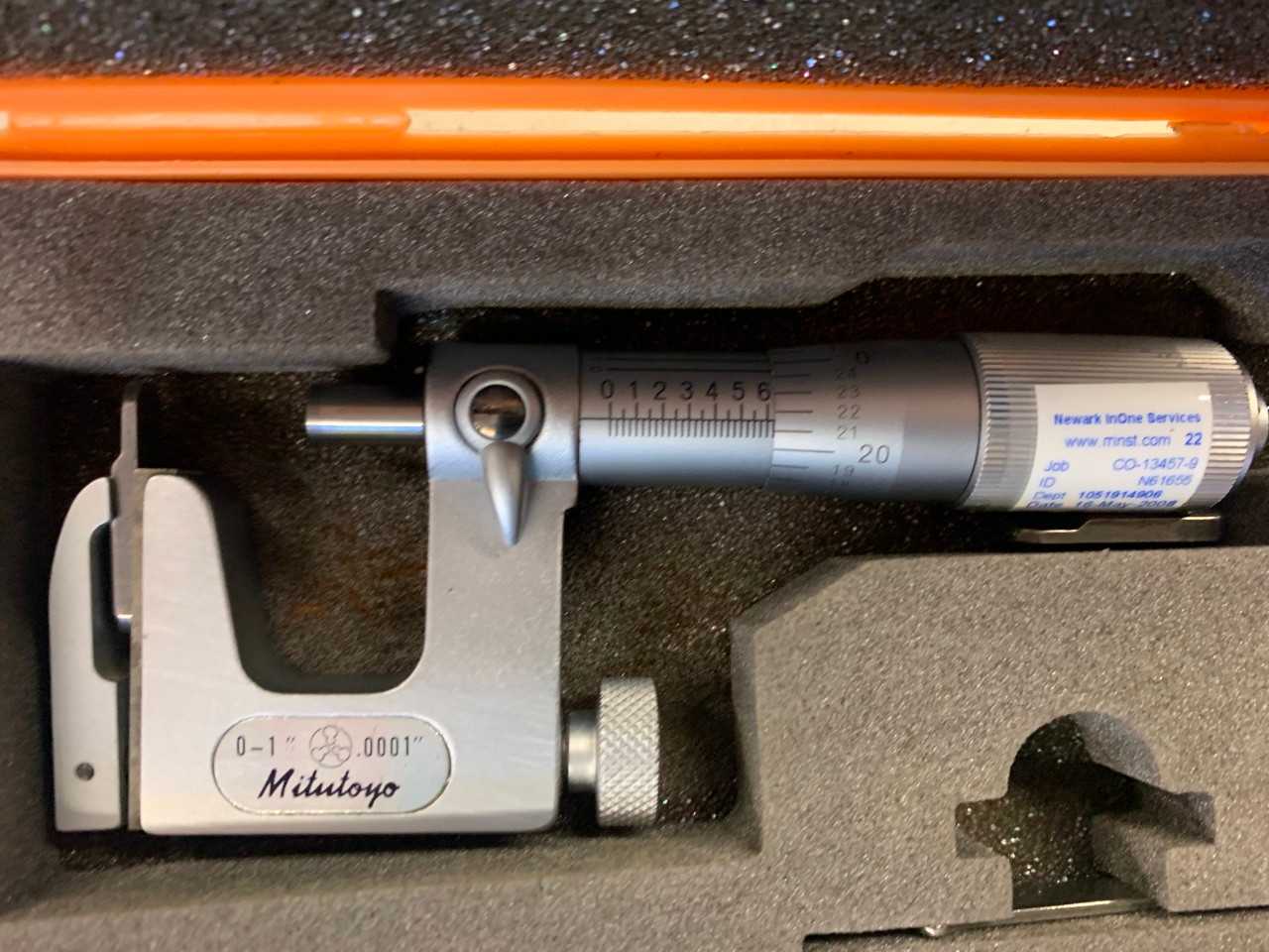 Mitutoyo Micrometer - METAL INSPECTION EQUIPMENT
