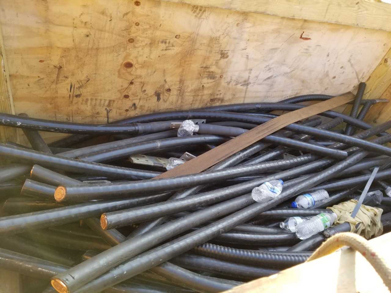 Box of Assorted Copper Cable
