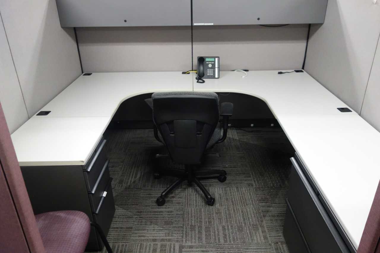 Assorted office cubicles with desks, cabinets, chairs (DELAYED REMOVAL) - PLANT & FACILITY